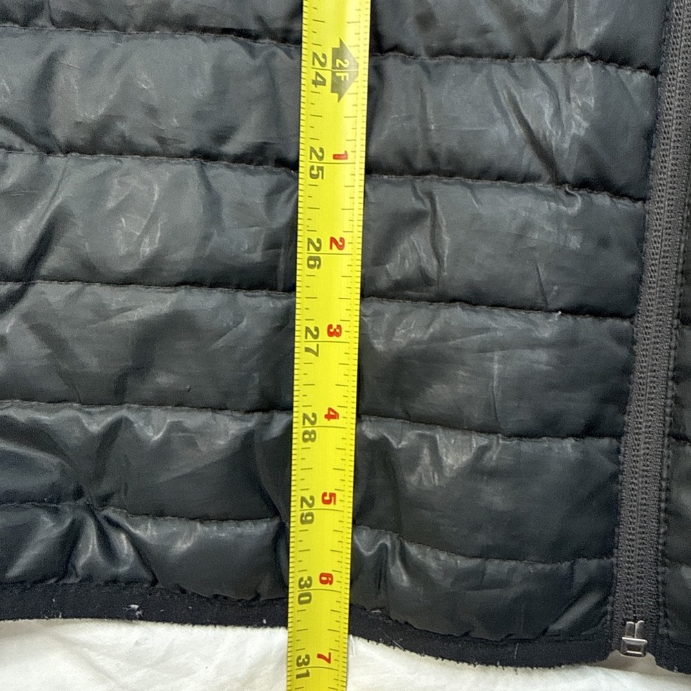 Eddie Bauer Down Vest Mens Tall Extra Large Black EB650 Insulated Puffer Light - Picture 5 of 11